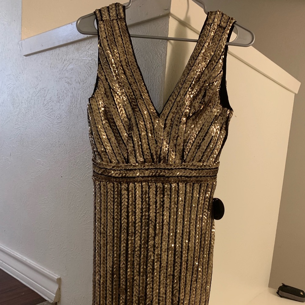 Gold sequin Dress